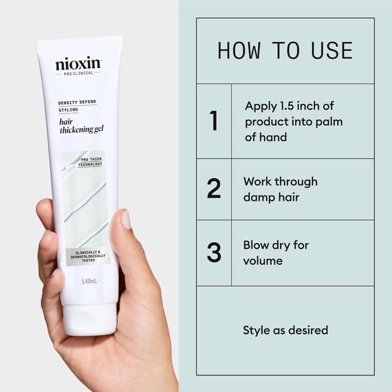 Styling Hair Thickening Gel
