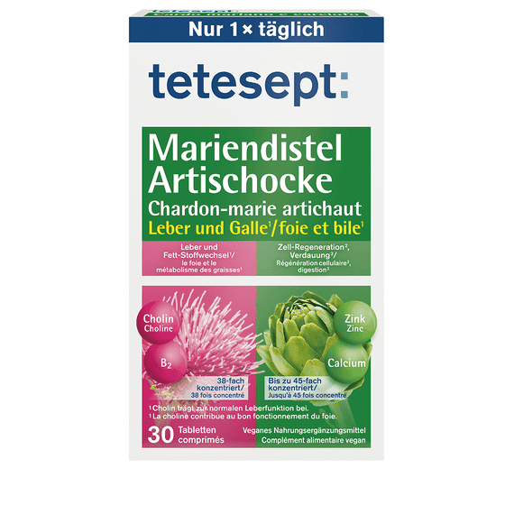 Milk Thistle-Artichoke - 30 Tablets