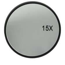 Spiegel mit Saugnäpfen – Schwarz, x15