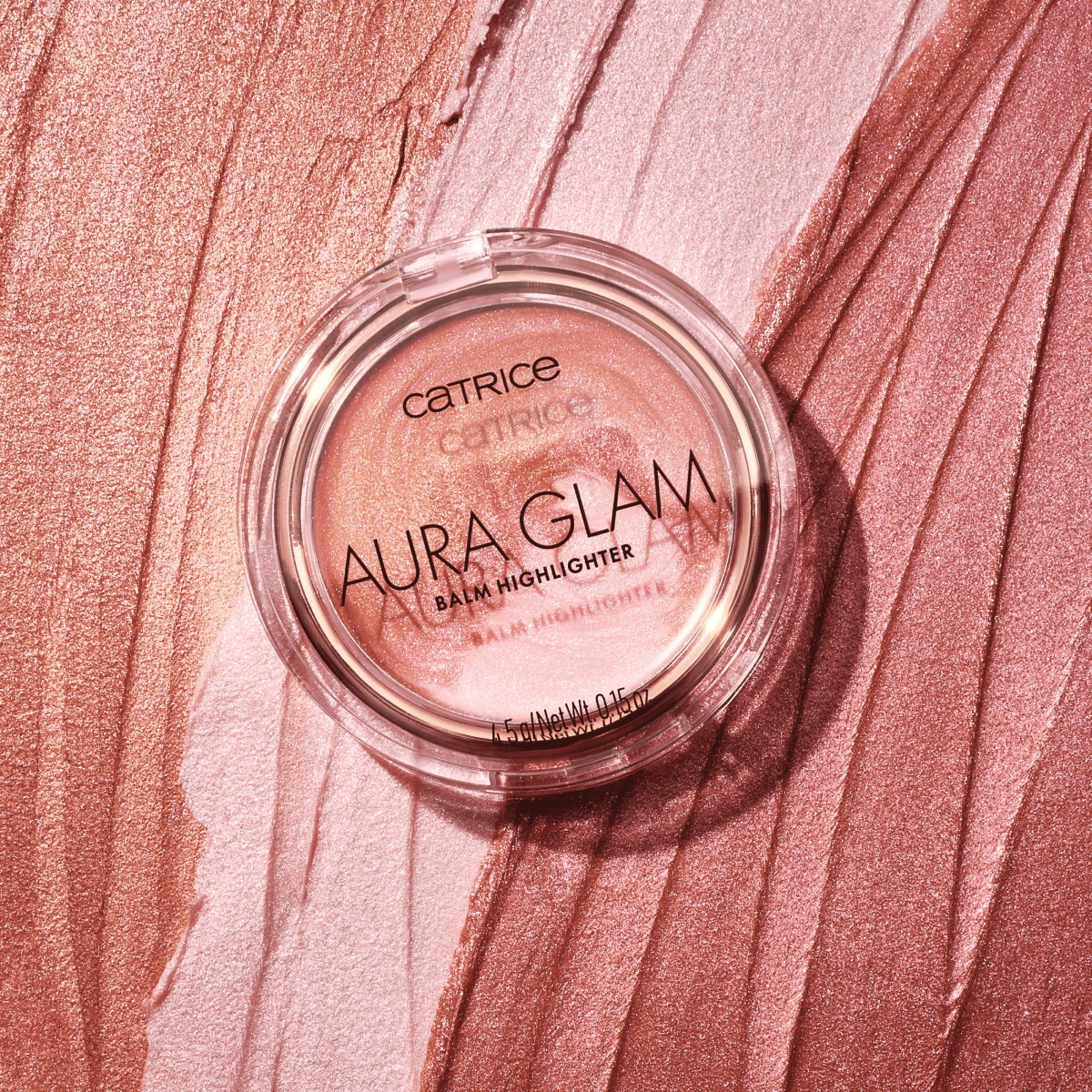 Aura Glam Balm Highlighter - 010 A Swirl Of Rose