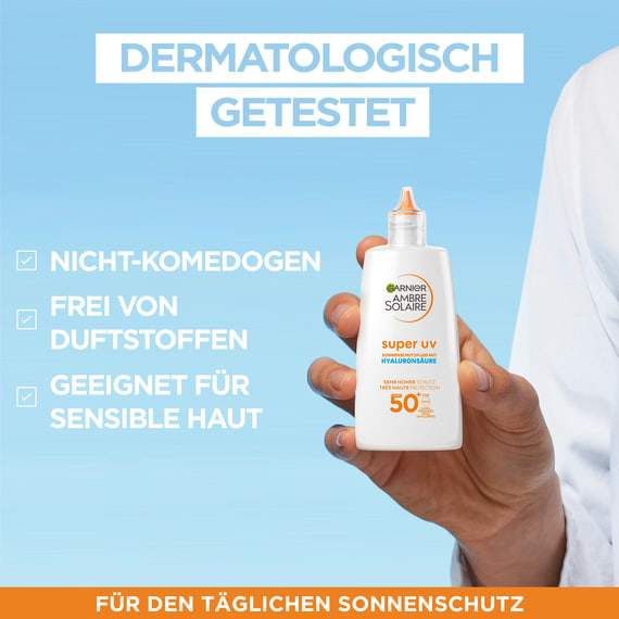 Sensitive expert+ Super UV Protection Fluid with Hyaluronic Acid SPF 50