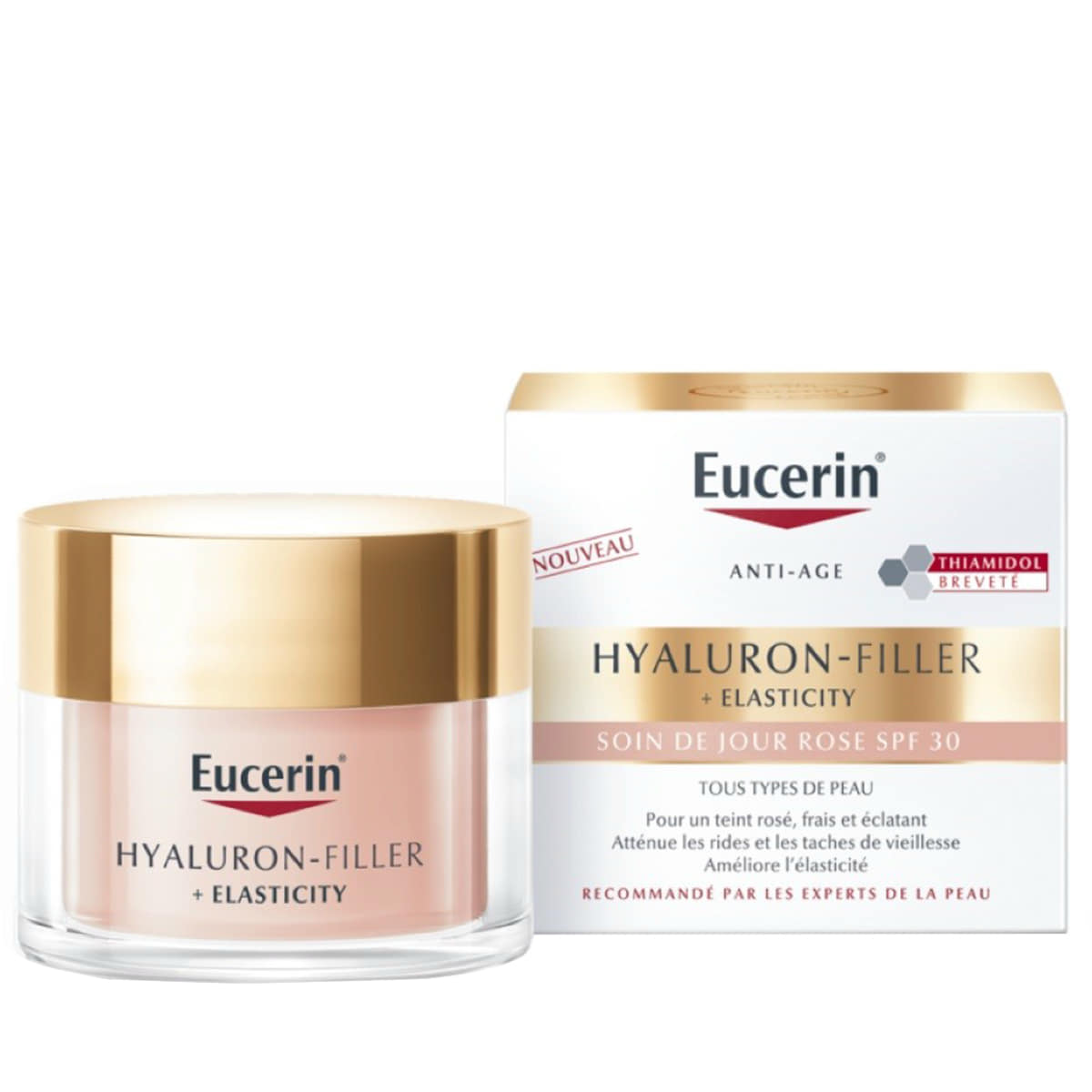 Soin de jour Elasticity Rose SPF 30