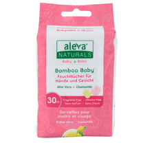 Bamboo Wet Wipes for Hands and Face 30 pcs.