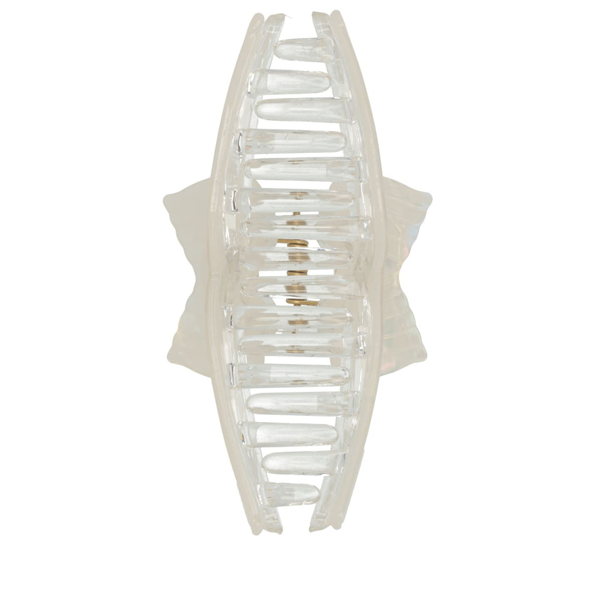Fin-Shaped Clip - Cream
