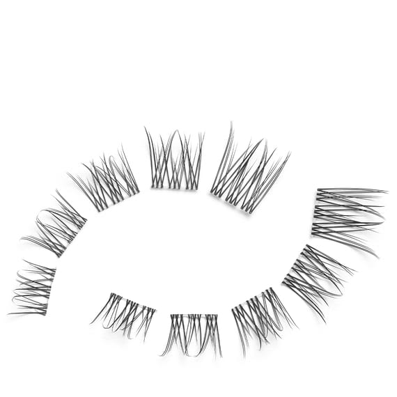 Eyelashes Clusters – Black Wispy