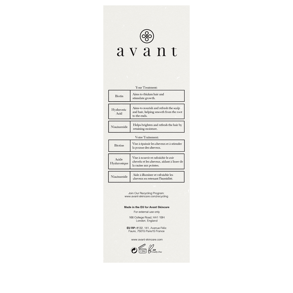 Revolumising & Revitalising Biotin Scalp & Hair Treatment