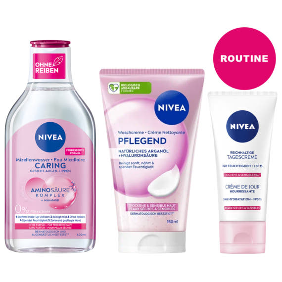 Moisture routine for dry skin
