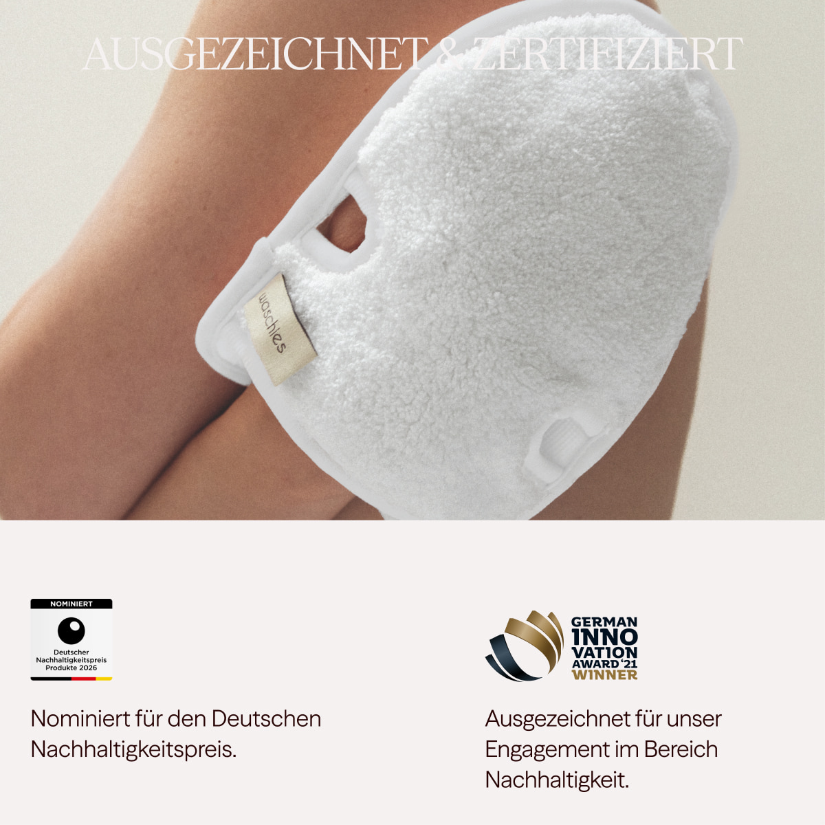 Schlupfhandschuh Weiss - 2er Set