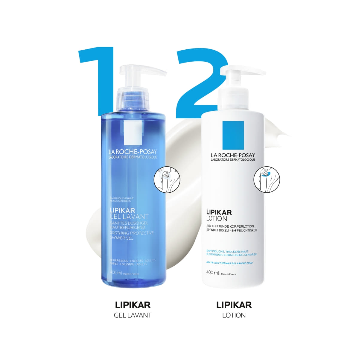 Body lotion for dry skin