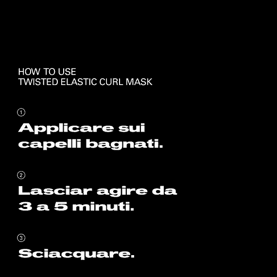Elastic Curls Mask