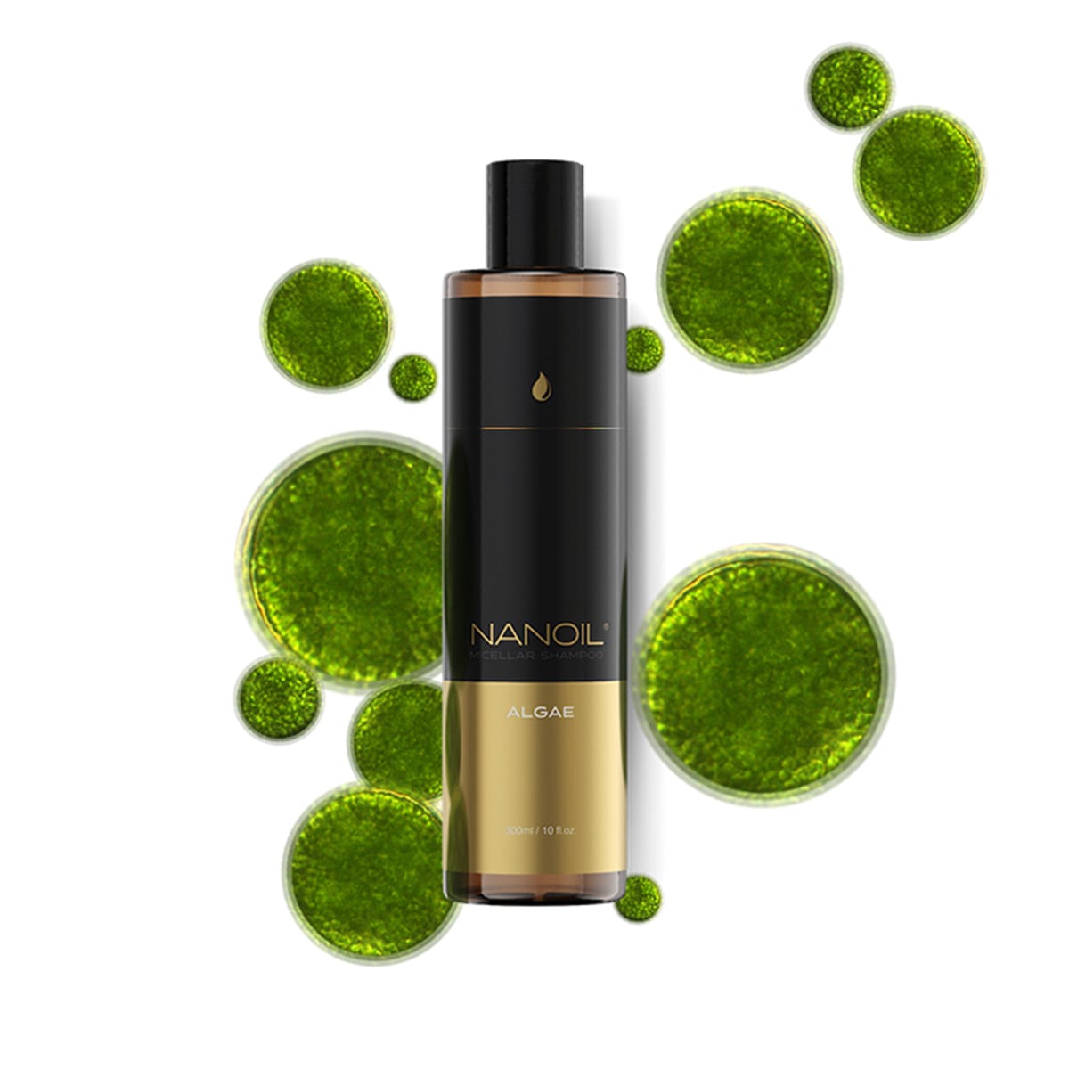 Shampoo micellare con alghe