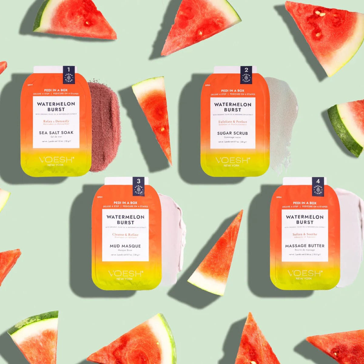 Pedi in a Box (4 Step) Watermelon