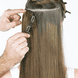 Full Head Extensions 50/55 cm - 4/14, Brown/Light Golden Blonde Copper - Highlights