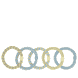 Nordic Elastics - Yellow, Light Blue