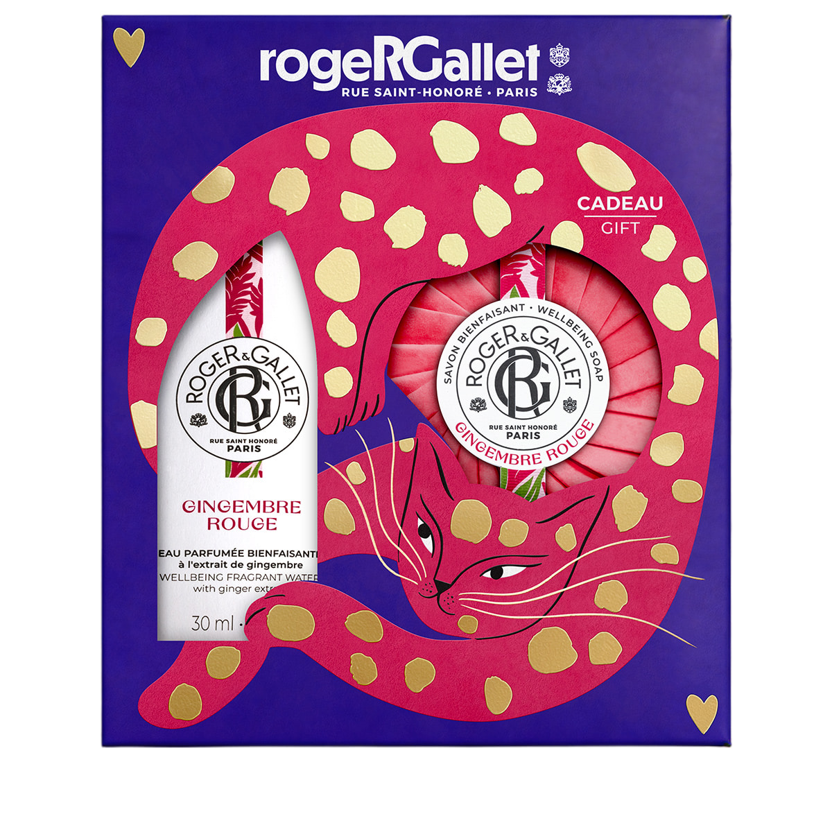 Coffret Gingembre Rouge 30ML - Savon 100gr
