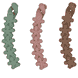 Set Di Mollette Banana - Marrone, Rosa, Menta