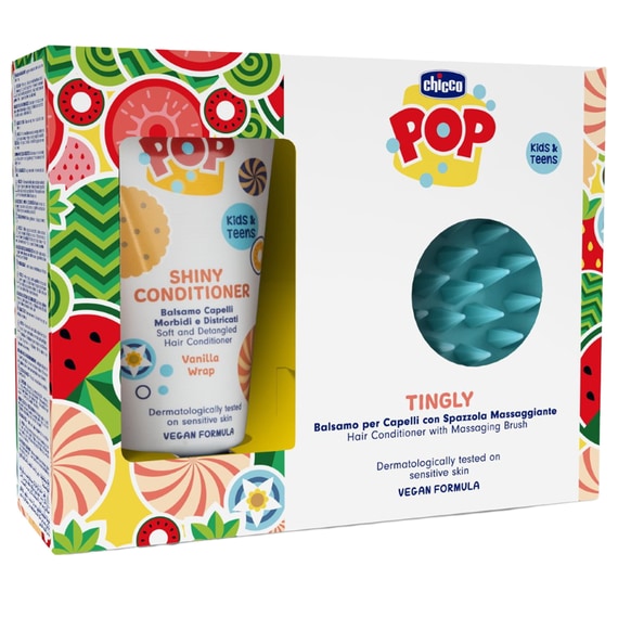 Shiny - Vanilla Conditioner with Massage Brush