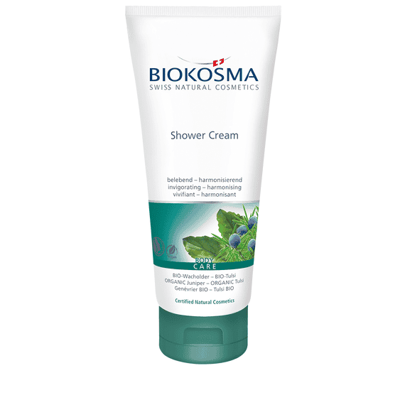Shower Cream  Organic Juniper - Organic Tulsi