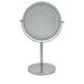 LED Make-up Mirror - silver, x1 and x5