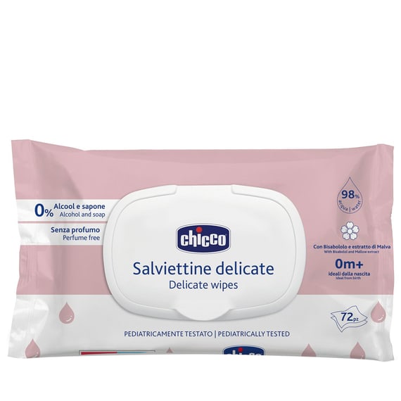 Cleaning Wipes Delicate - 72 pcs.