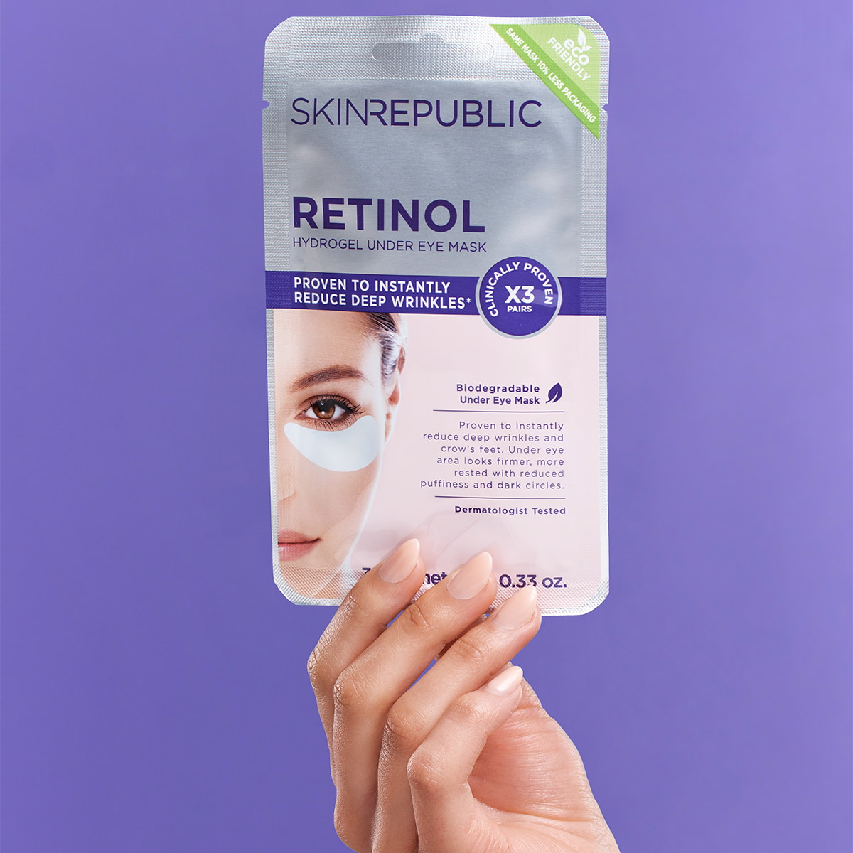 Patchs Occhi Idrogel Retinolo - 3 coppie