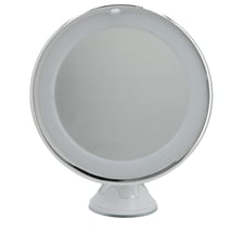 Make-Up Spiegel LED – weiss, x10