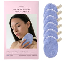 Abschminkpads Cornflower 6er Set