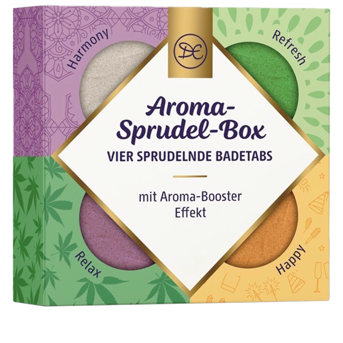 Aroma-Sprudel Box – 4 Sprudeltaps