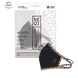 3er Set Stoffmasken Leopard S-M