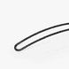Hairpin Plain Black Matte
