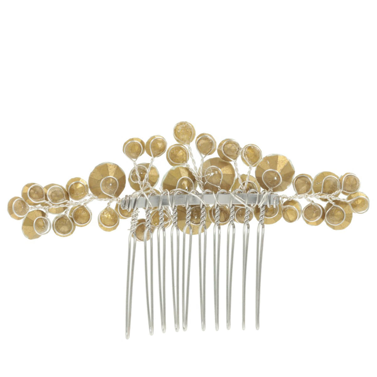Peigne À Cheveux Avec Strass