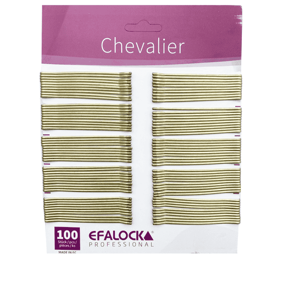 Barrettes à cheveux Chevalier 7 cm Or 100 pcs.