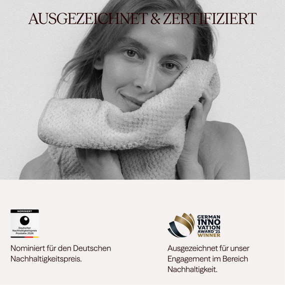 Ultrasaugstarkes Handtuch für das Gesicht - 2er Set