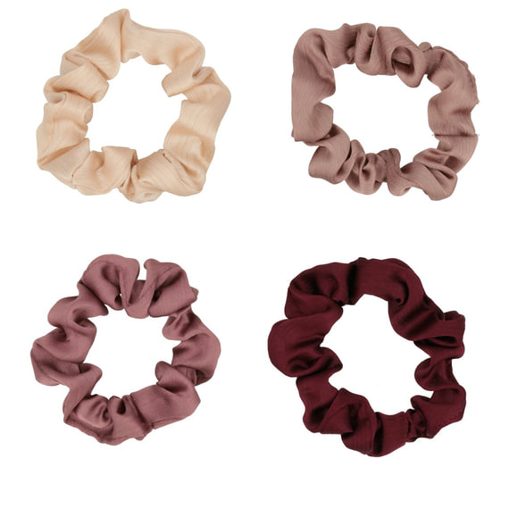 Hair Ties - Beige, Old Pink, Pink, Bordeaux