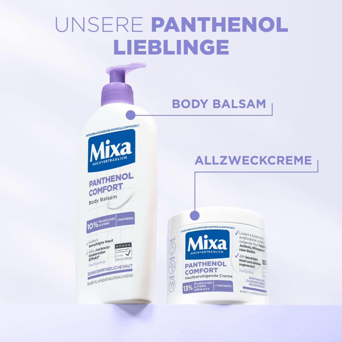 Hautberuhigende Creme