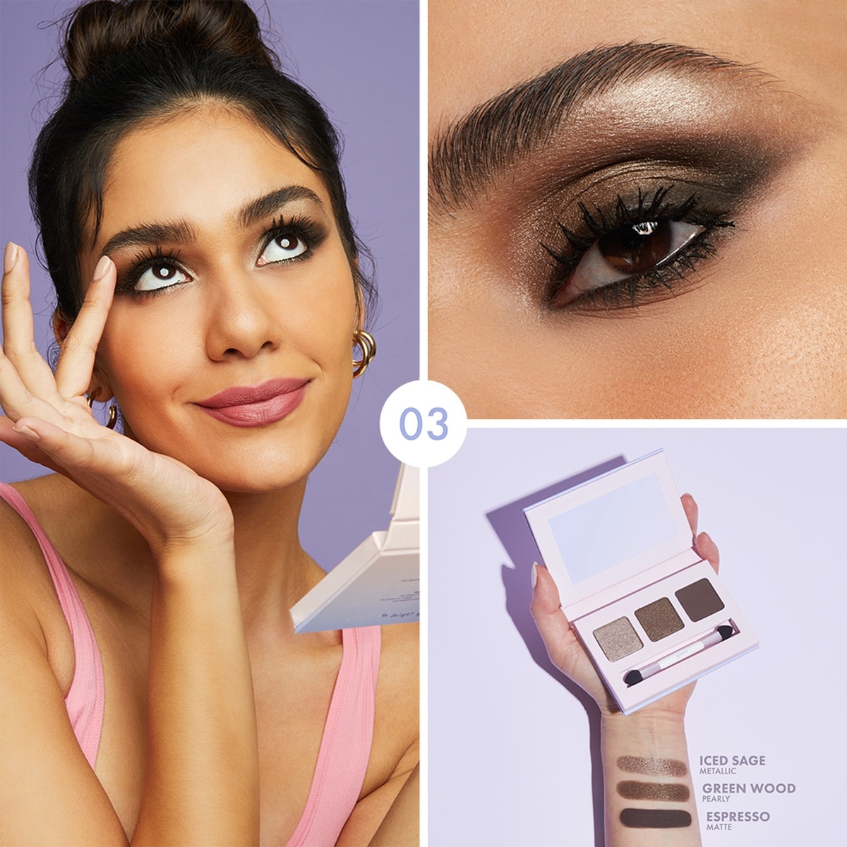 Easy On Me - Lidschatten-Palette Trio