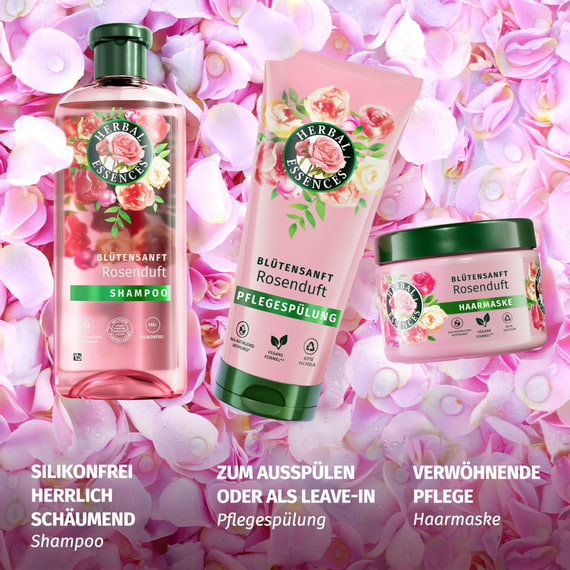 Blütensanft Rose Shampoo
