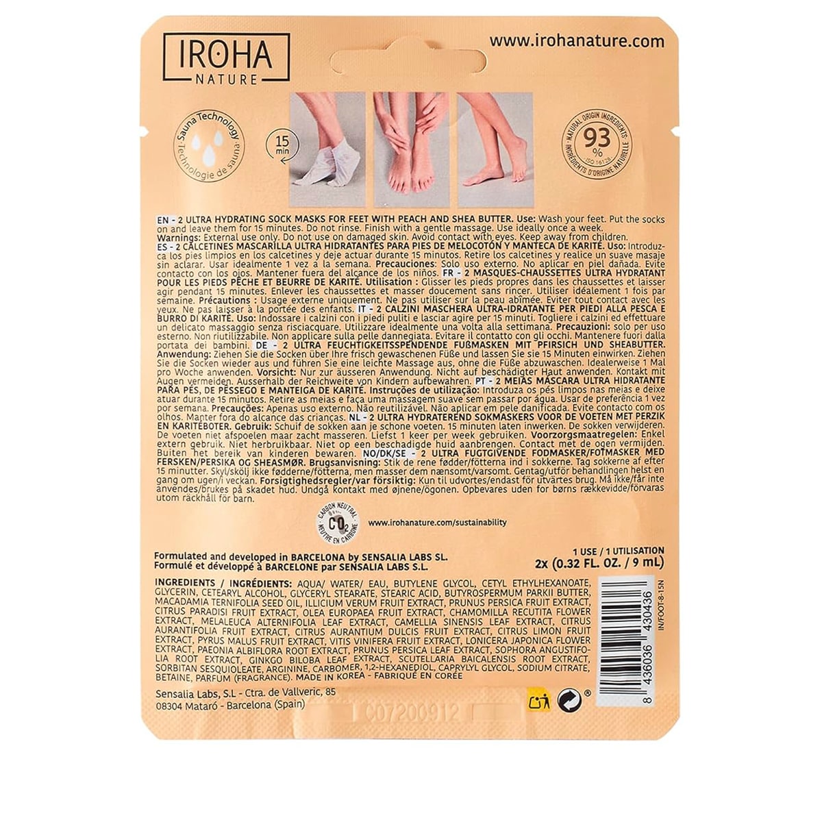 Ultra Hydrating Foot Mask - 2 Socks