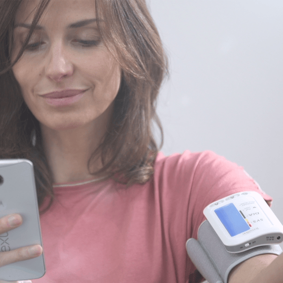 Tensio Bras connected arm blood pressure device