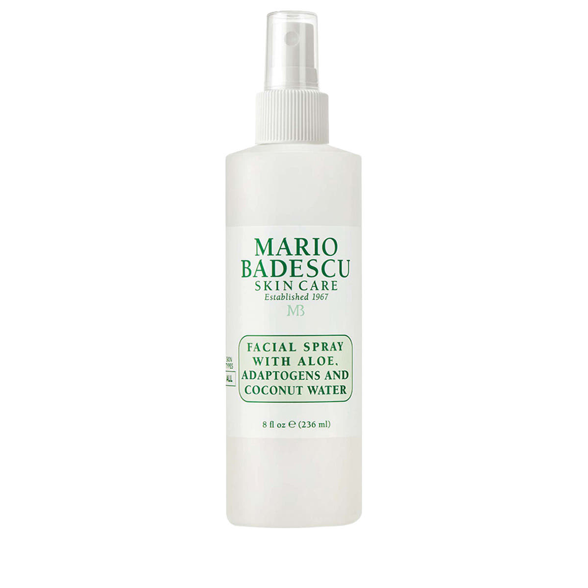 Facial Spray with Aloe, Adaptogens & Coconut Water