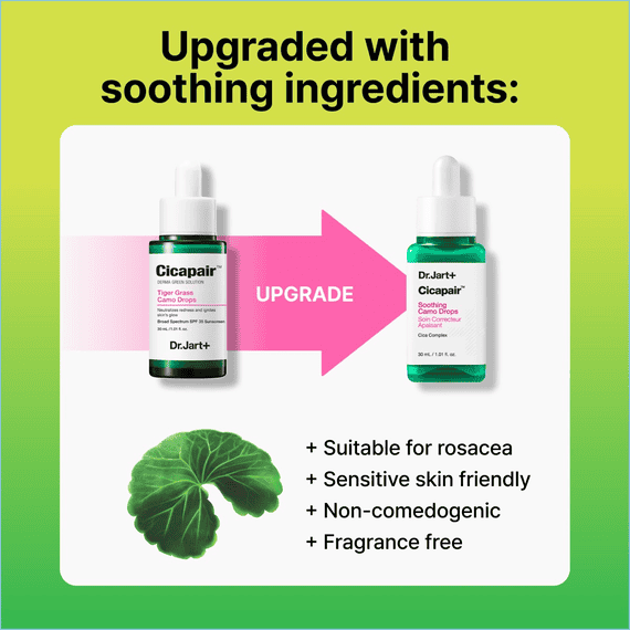 Cicapair Soothing Camo Drops SPF20