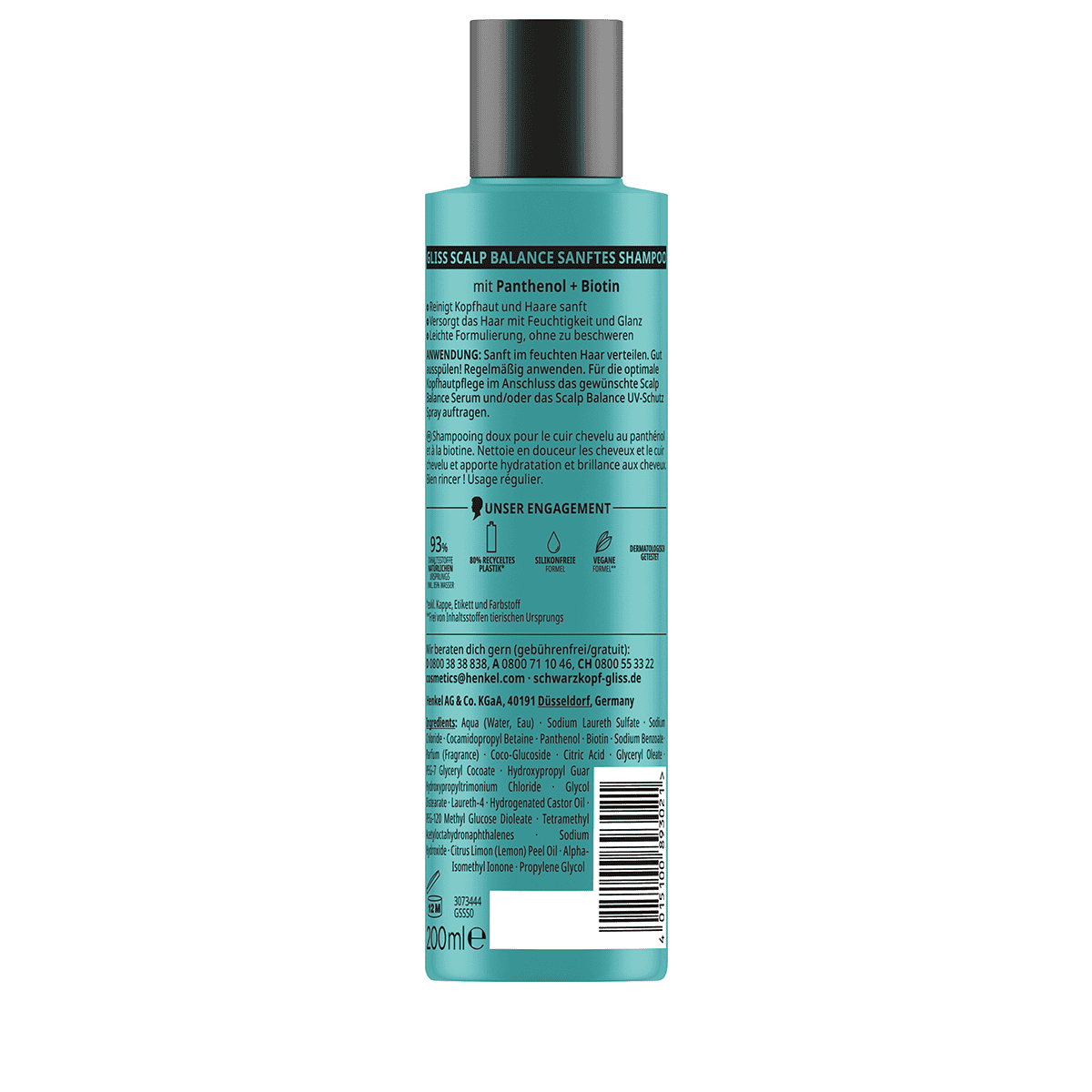 Sanftes Shampoo