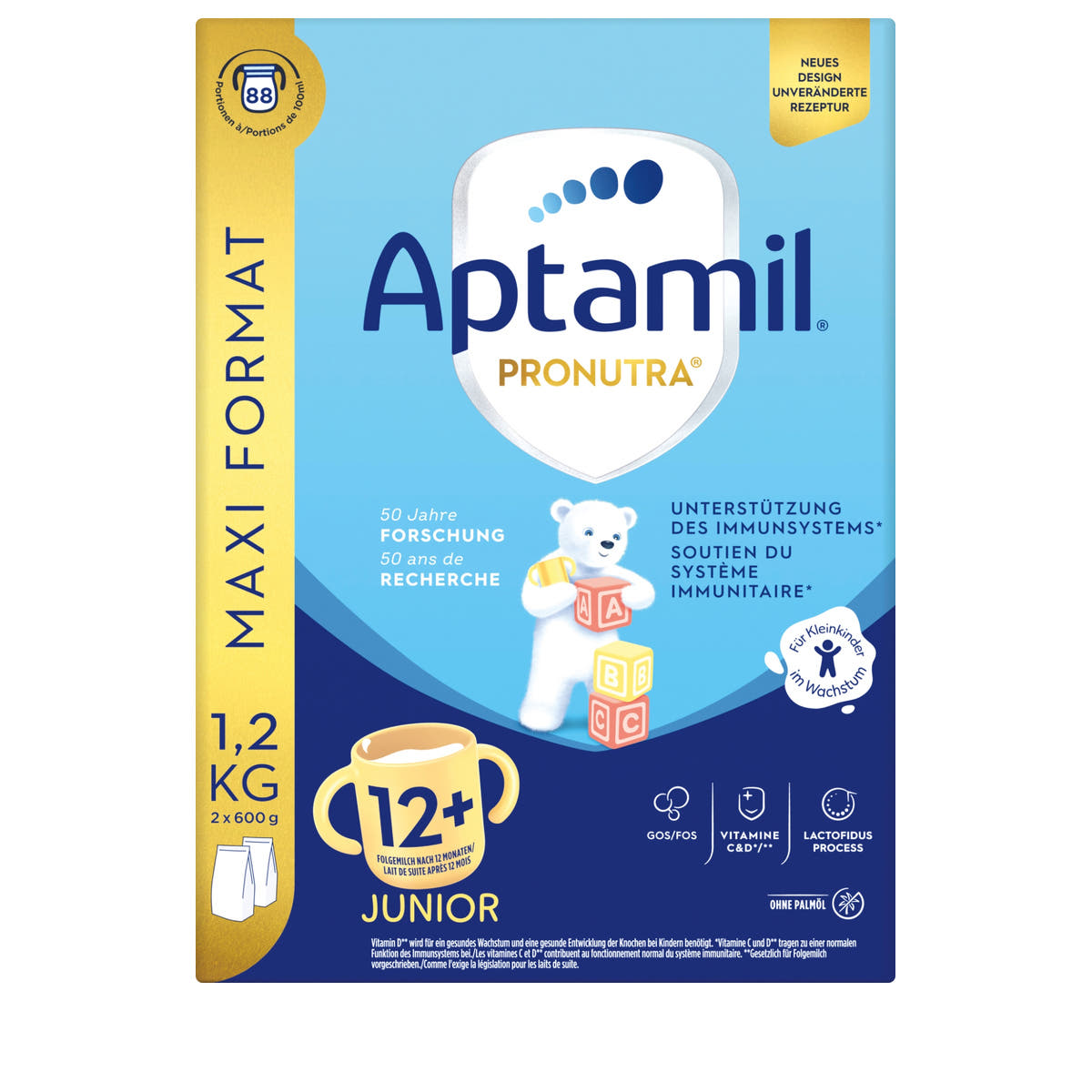 Junior 12+ Latte Di Proseguimento Formato Maxi