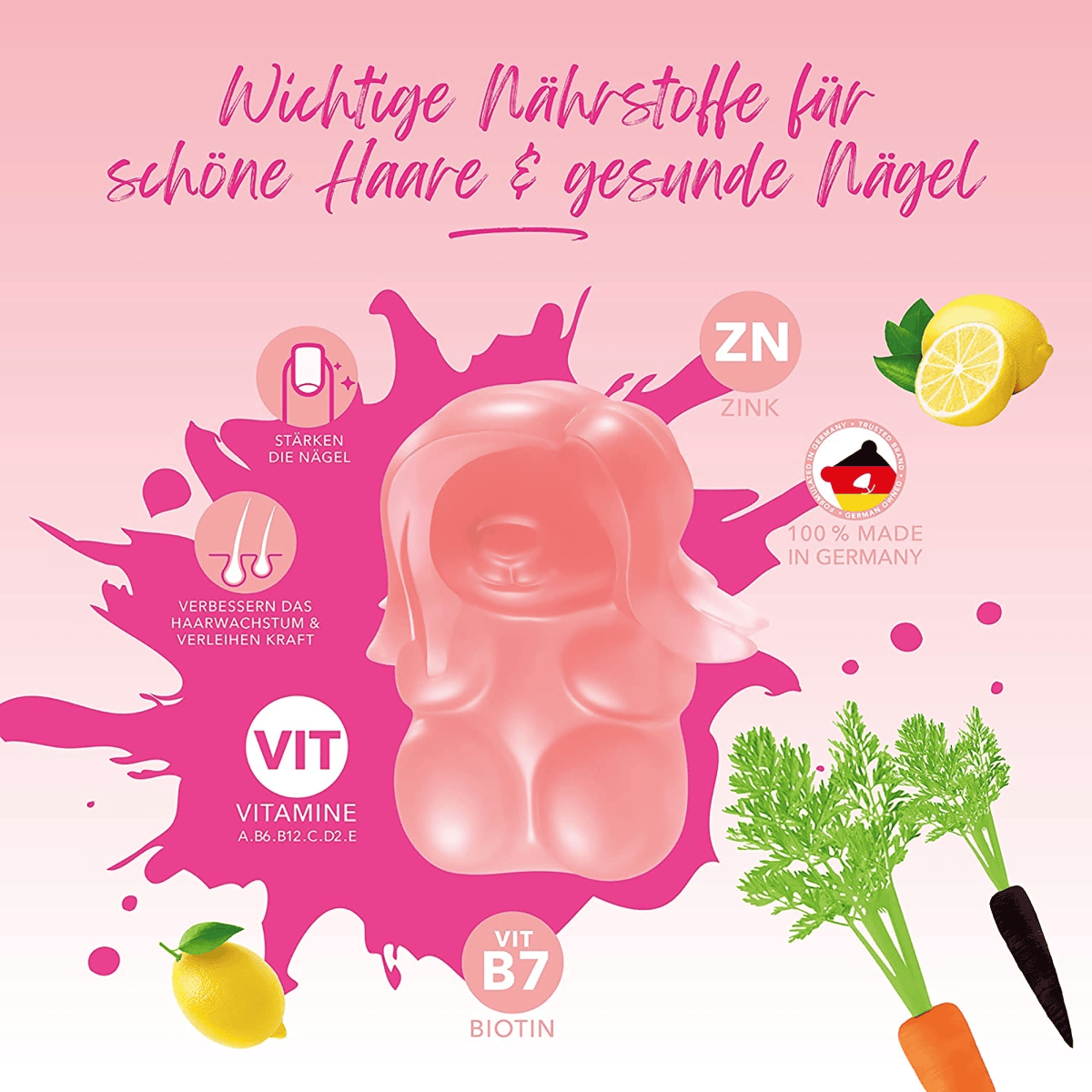 Haarvitamine für Frauen