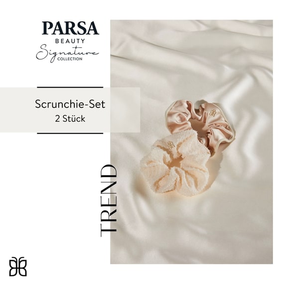 Scrunchie-Set Nude
