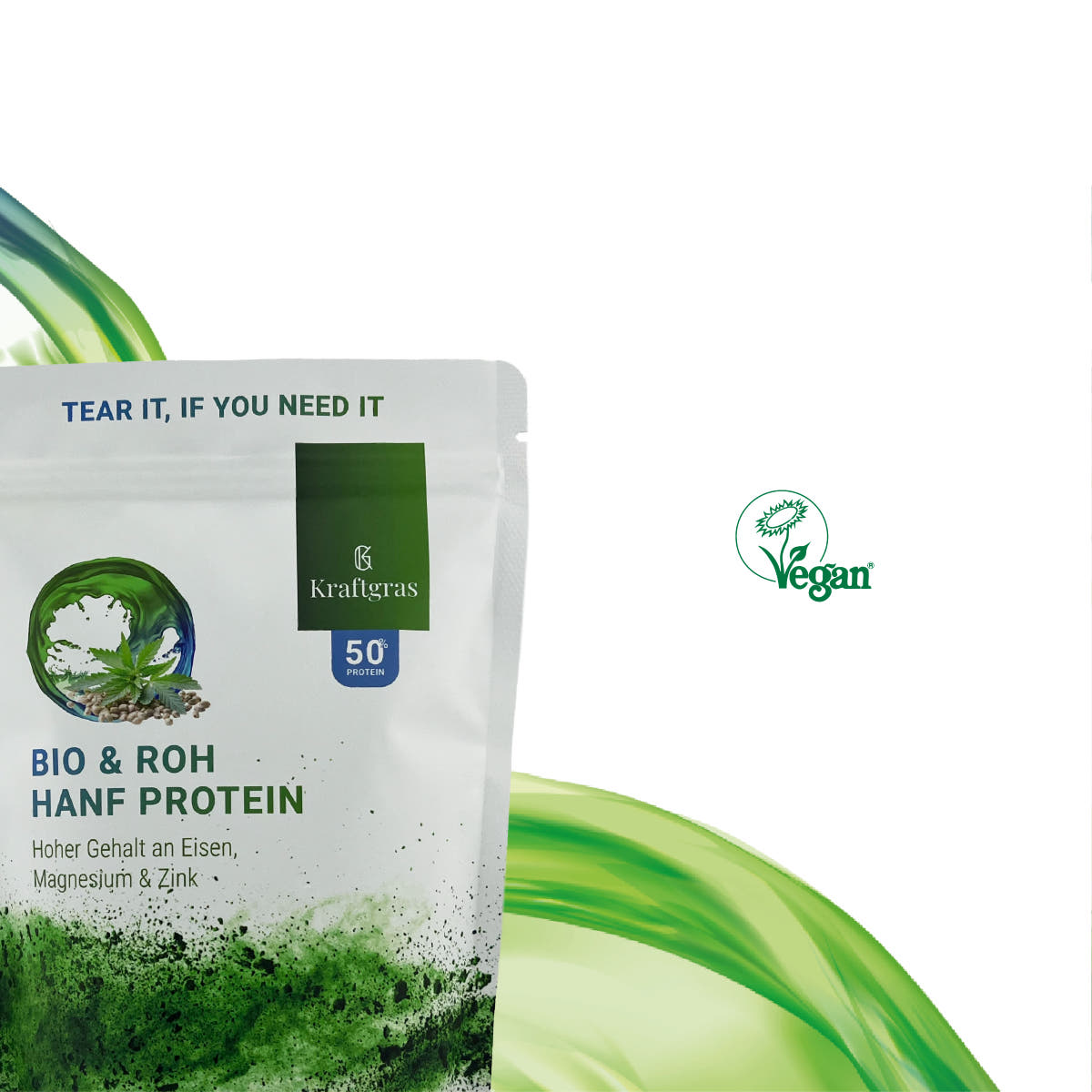 Organic & Raw Hemp Protein