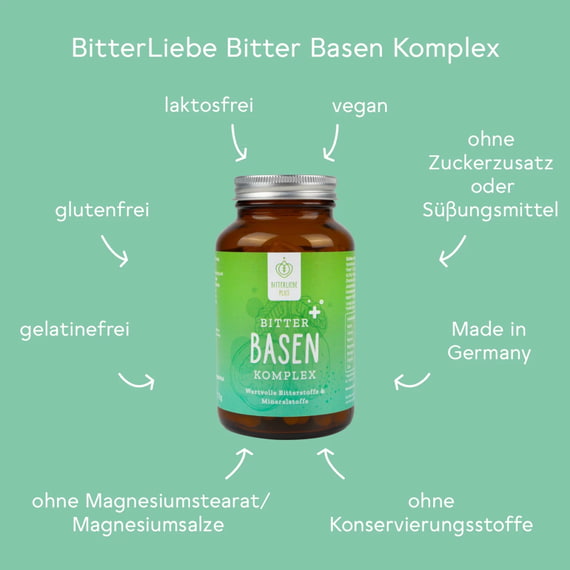 Plus Bitter Basen Komplex - 120 Kapseln