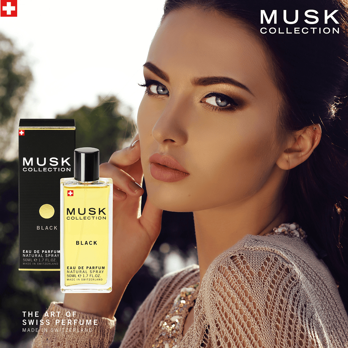 Black Musk Deodorant Roll-on