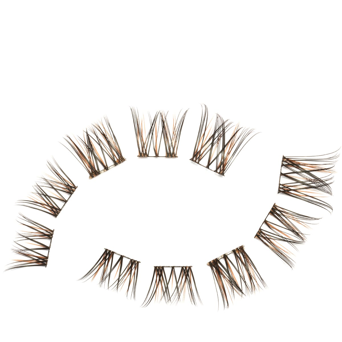 Ciglia Clusters Naturals 5 – Brown/Black