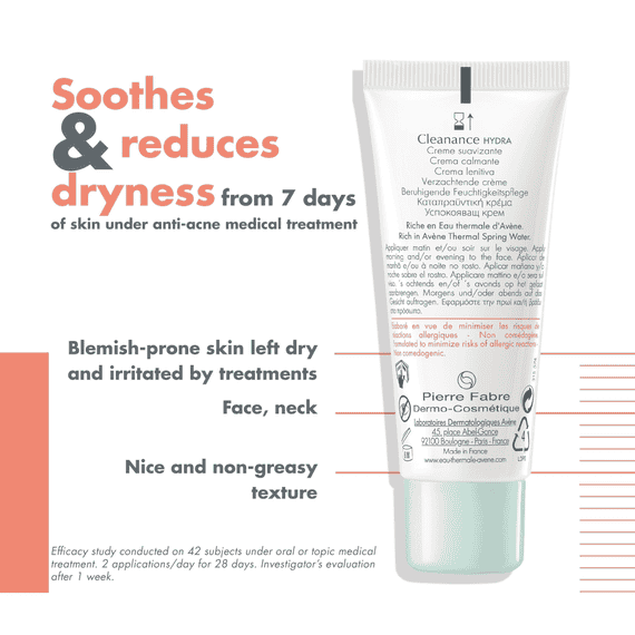 Hydra Soothing Cream for Acne Treatments